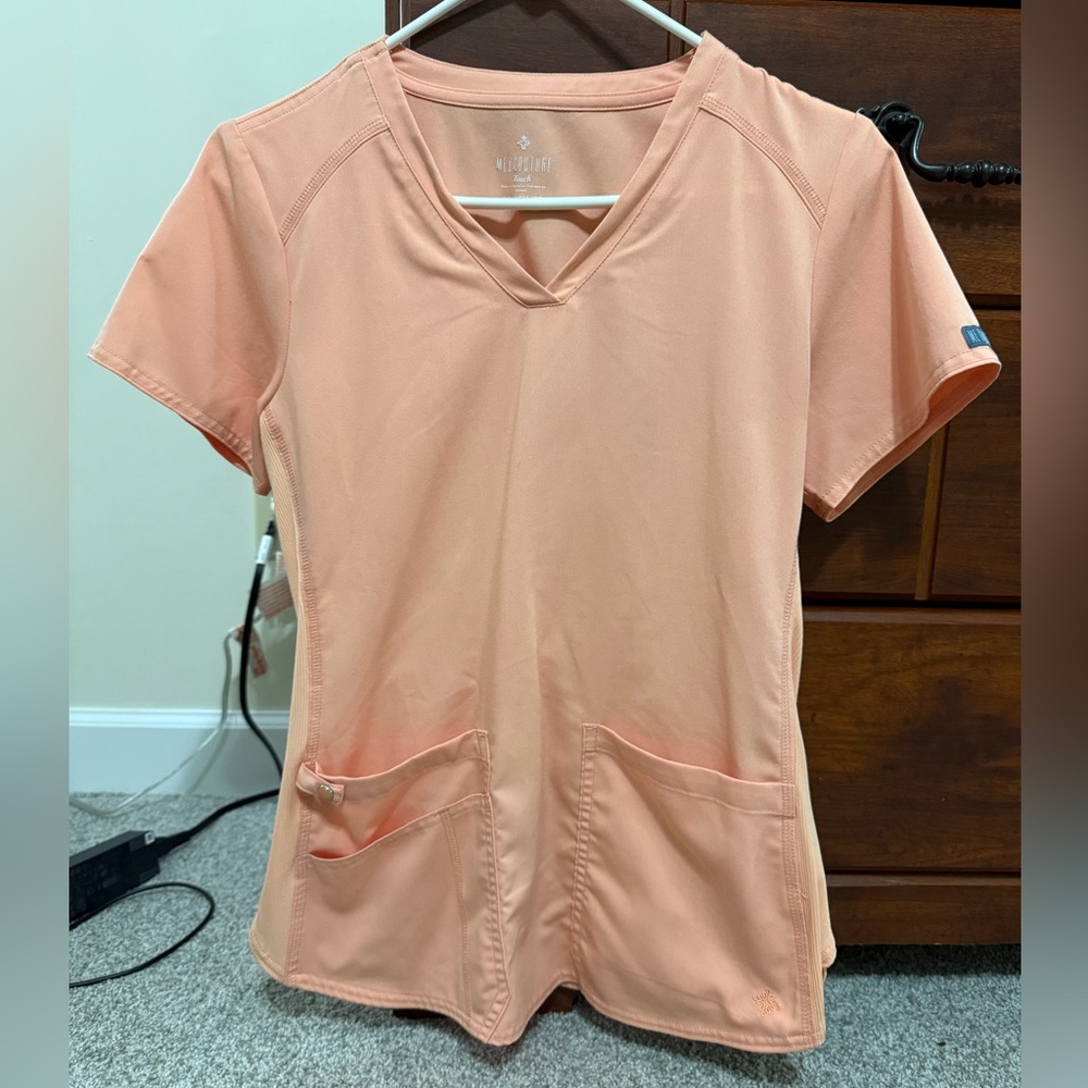 Med Couture Peach Scrub Set